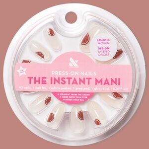 Olive & June The Instant Mani Layered Circles Press-On Nails